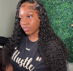 Water Wave 5x5 Lace Closure Wig